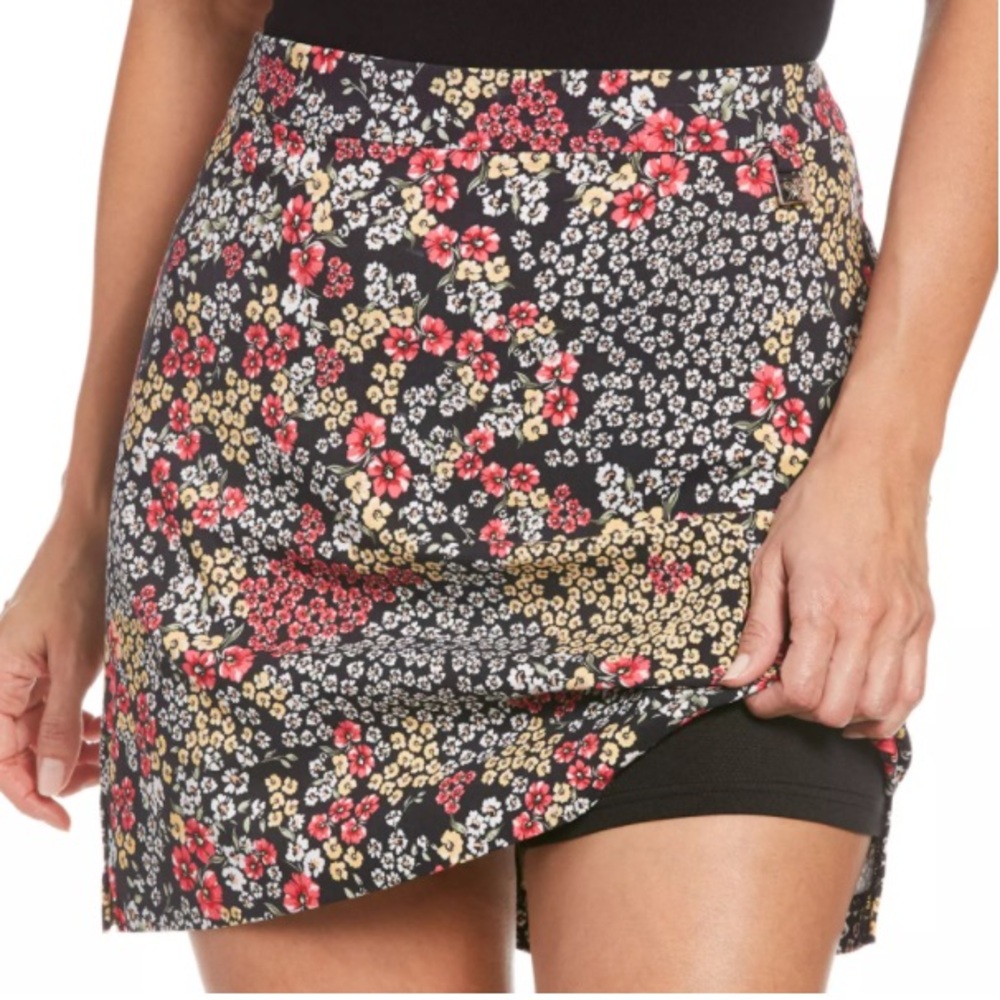 Rafaella Comfort Floral Print Skort - Picture 2 of 7